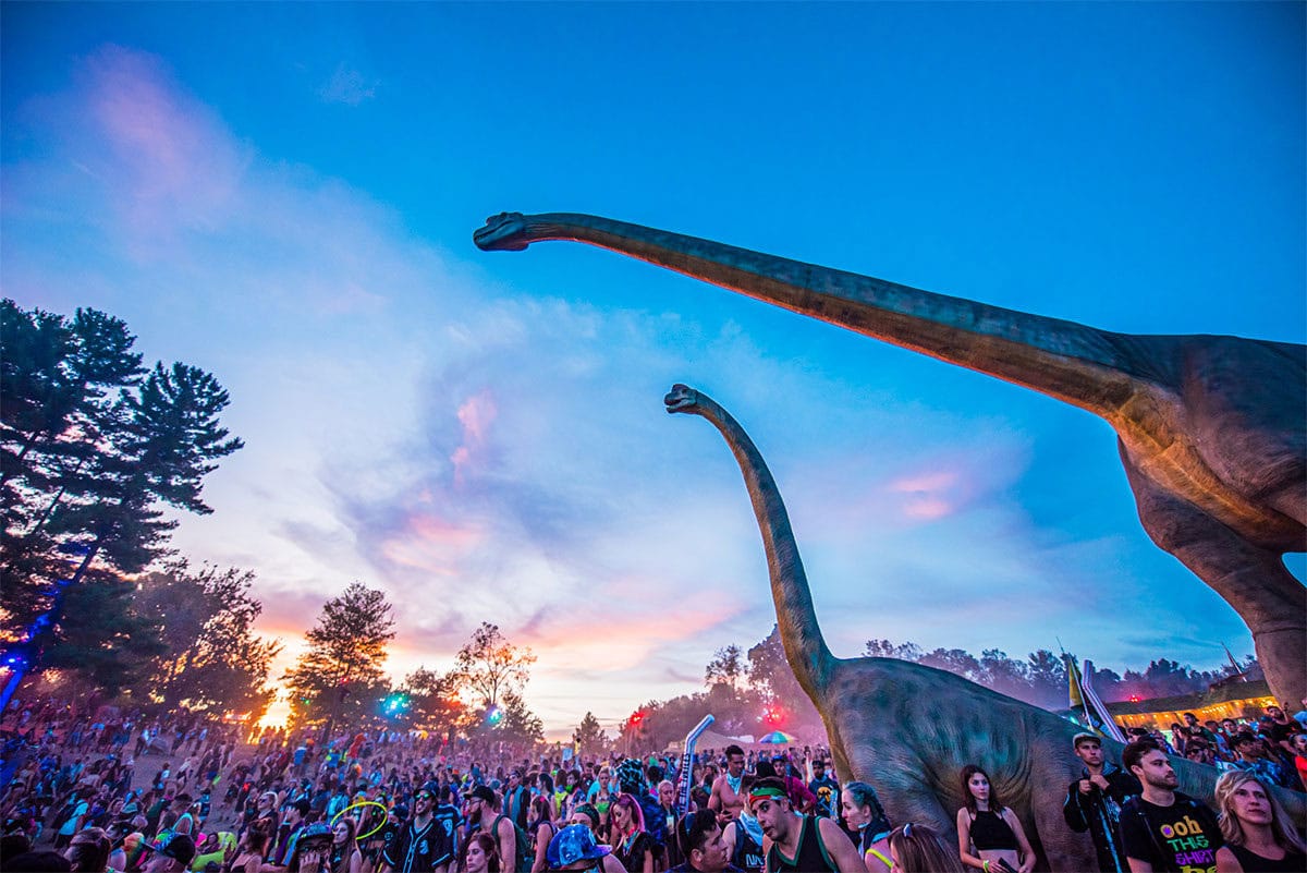 Lost Lands Festival 2021 By Excision   LostLands2019crowd Dinos 